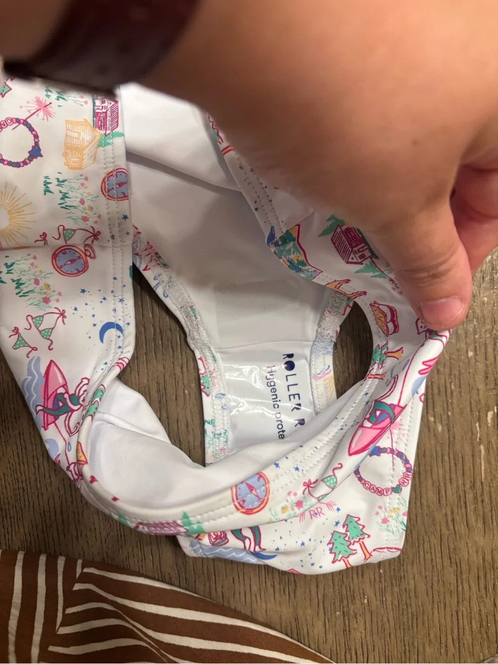 Roller Rabbit Kids Camp RR Cora  bikini 10/12 bottom only